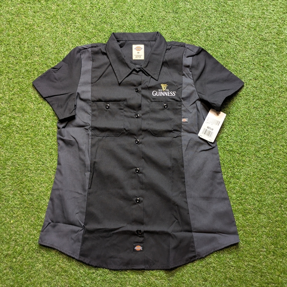 Dickies Guinness Work Shirt Size Medium
